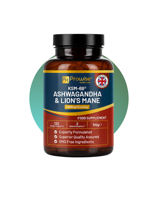 Ashwagandha KSM66 + Melena de León